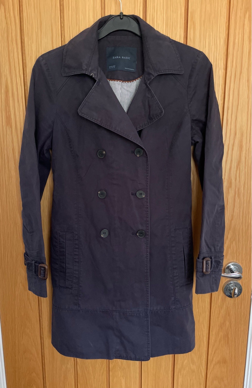 Zara Ladies Trench Coat size Medium