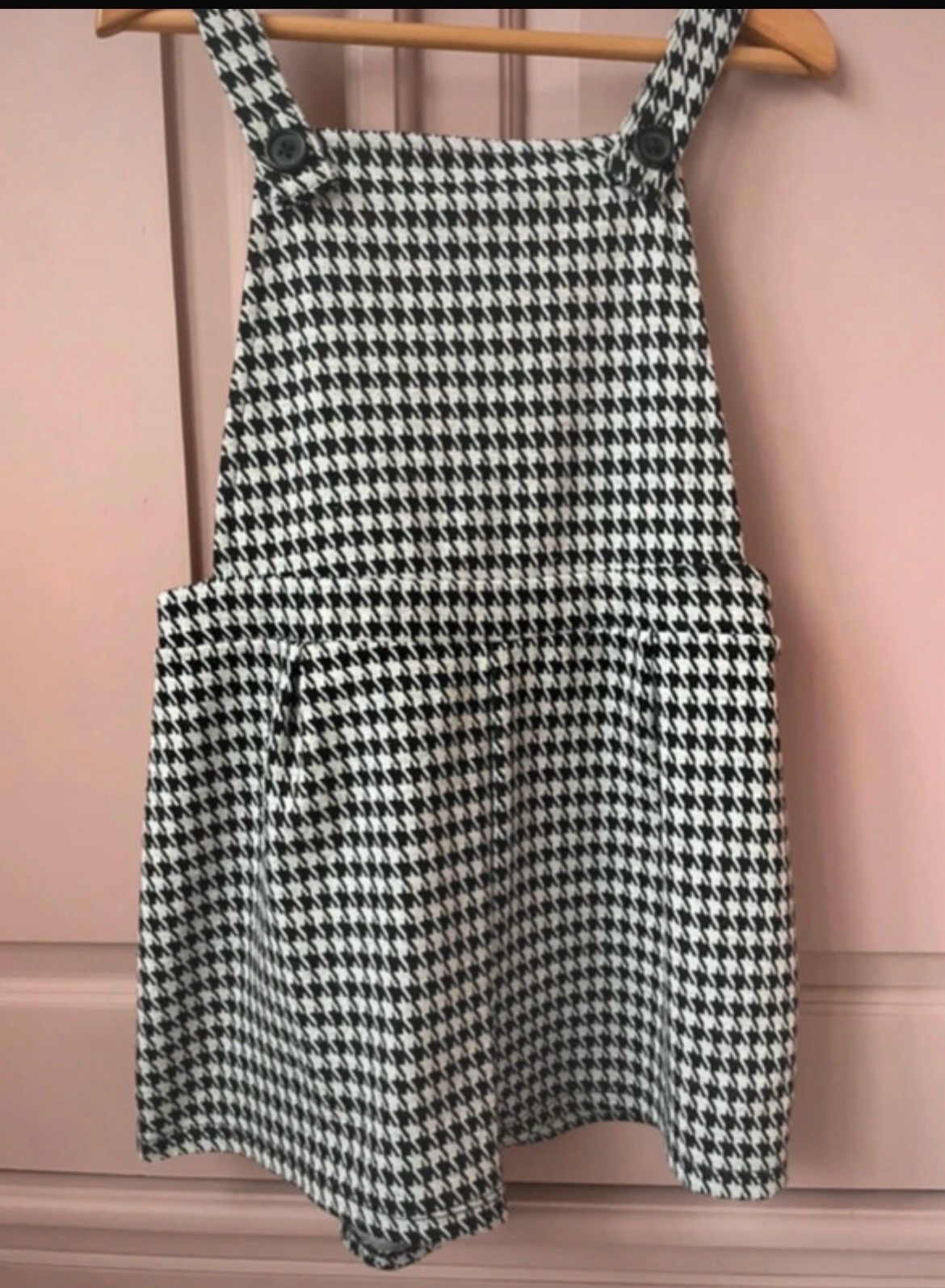 F&F Girls Black and White Playsuit age 6-7