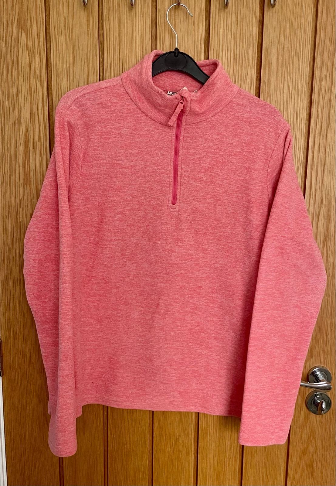 Mountain Warehouse Pink Melange MicroFleece Jacket size 16