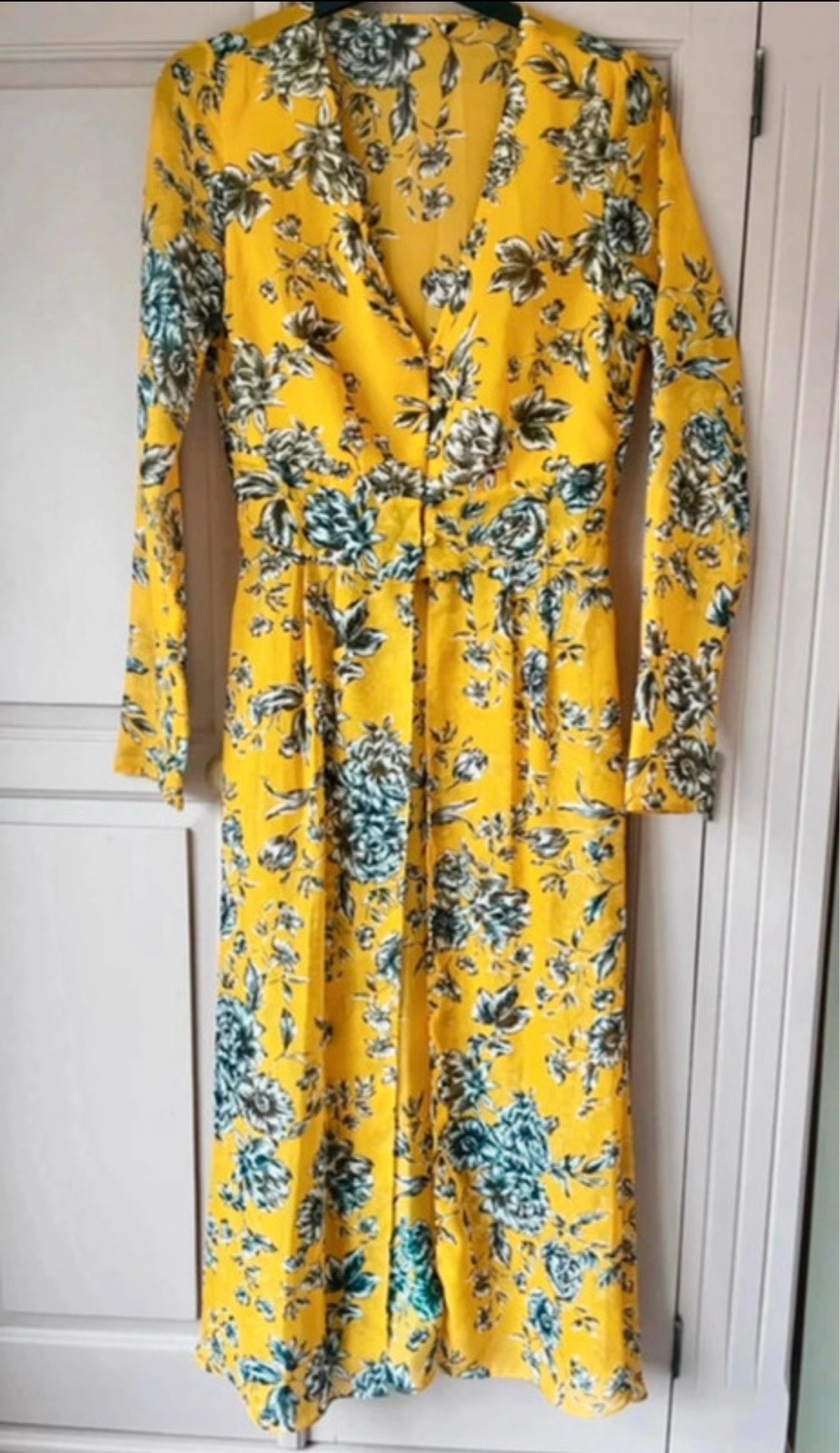 Miss Selfridge Summer Floral Cover up/ Dress size8