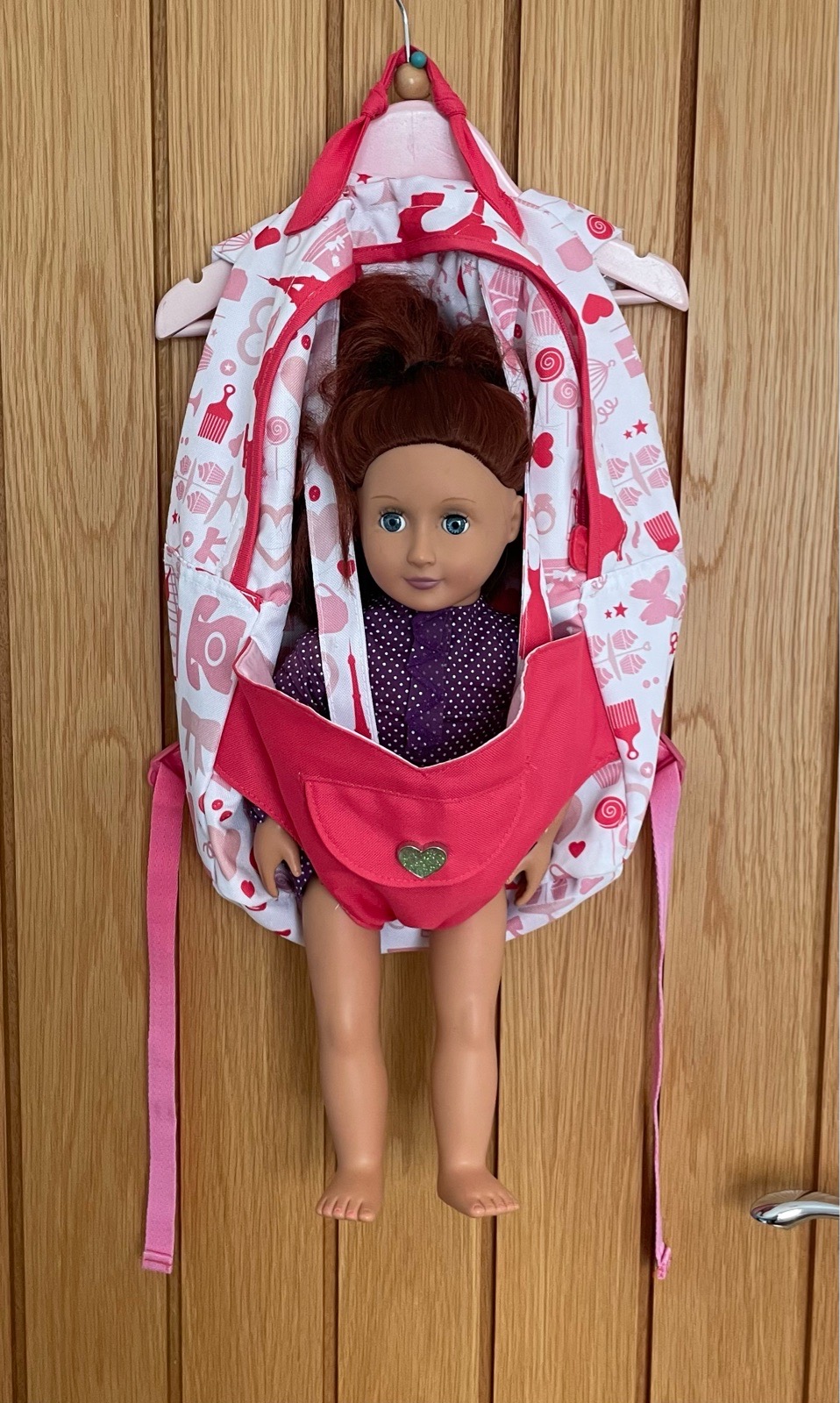 Our Generation Backpack and Doll