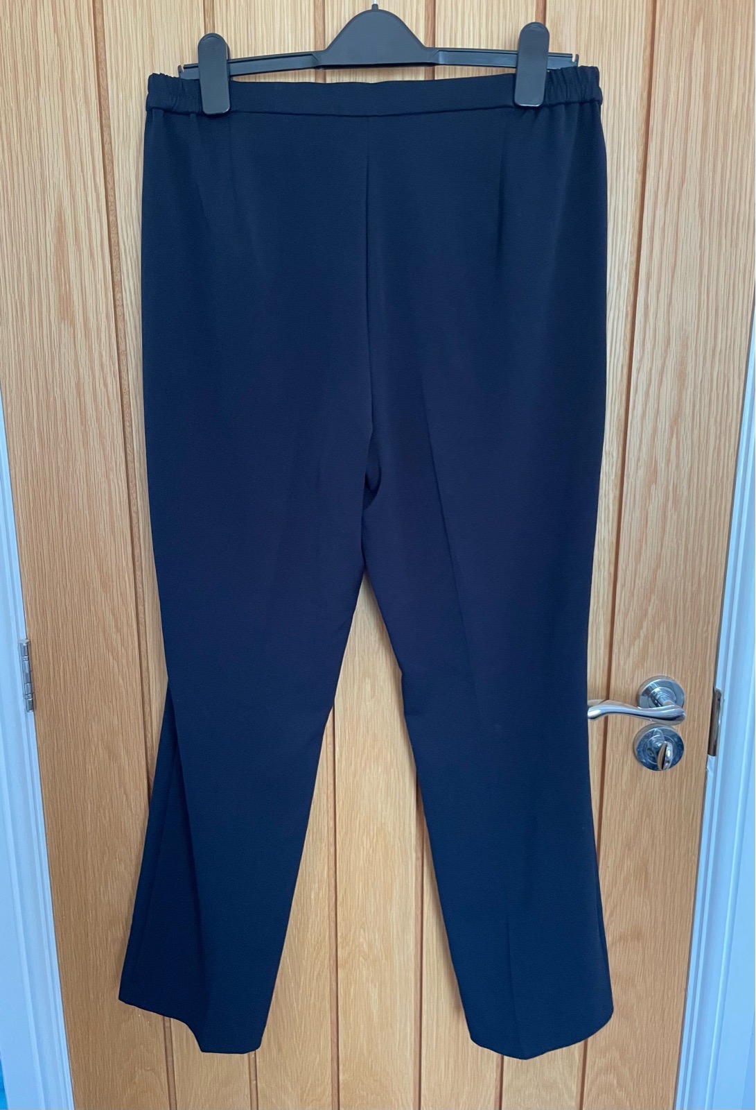 M&S Collection Navy Stretch trousers size 14