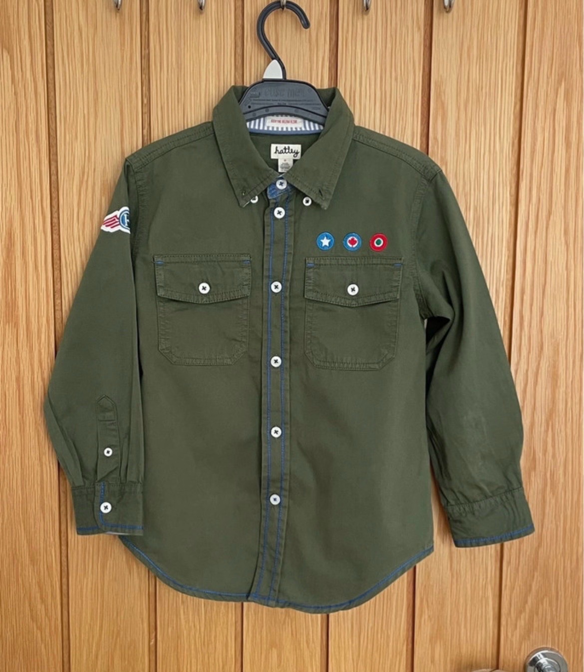 Hatley Boys Cotton Shirt age 6