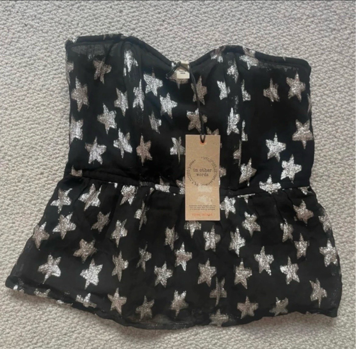 River Island Corset Top size 10