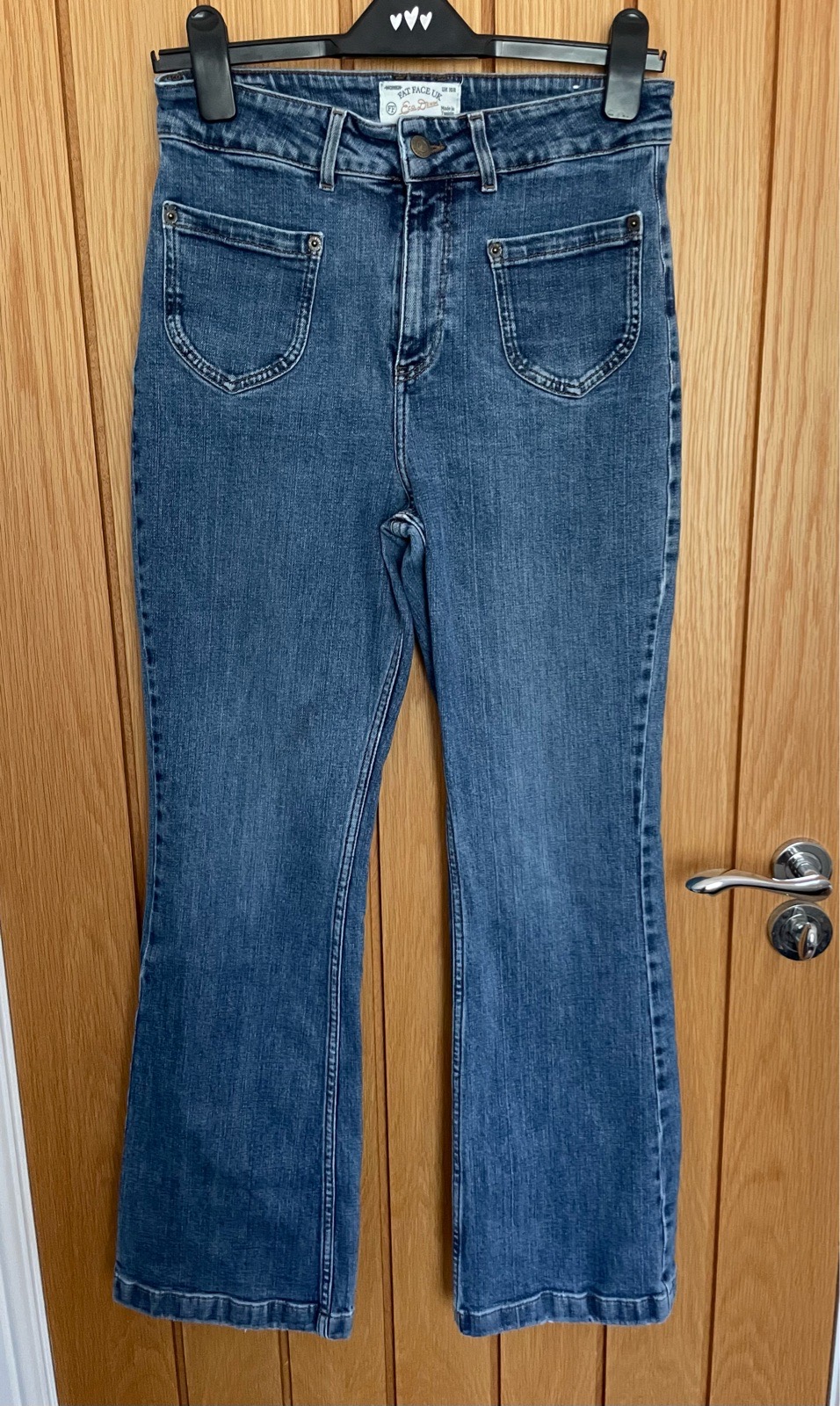 FatFace Ladies Fly Flare denim jeans size 10
