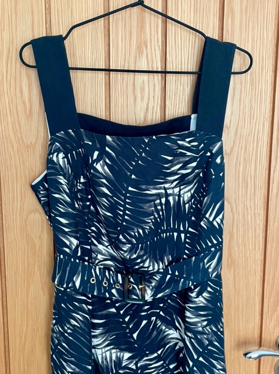 Phase Eight Palm print dress size 14