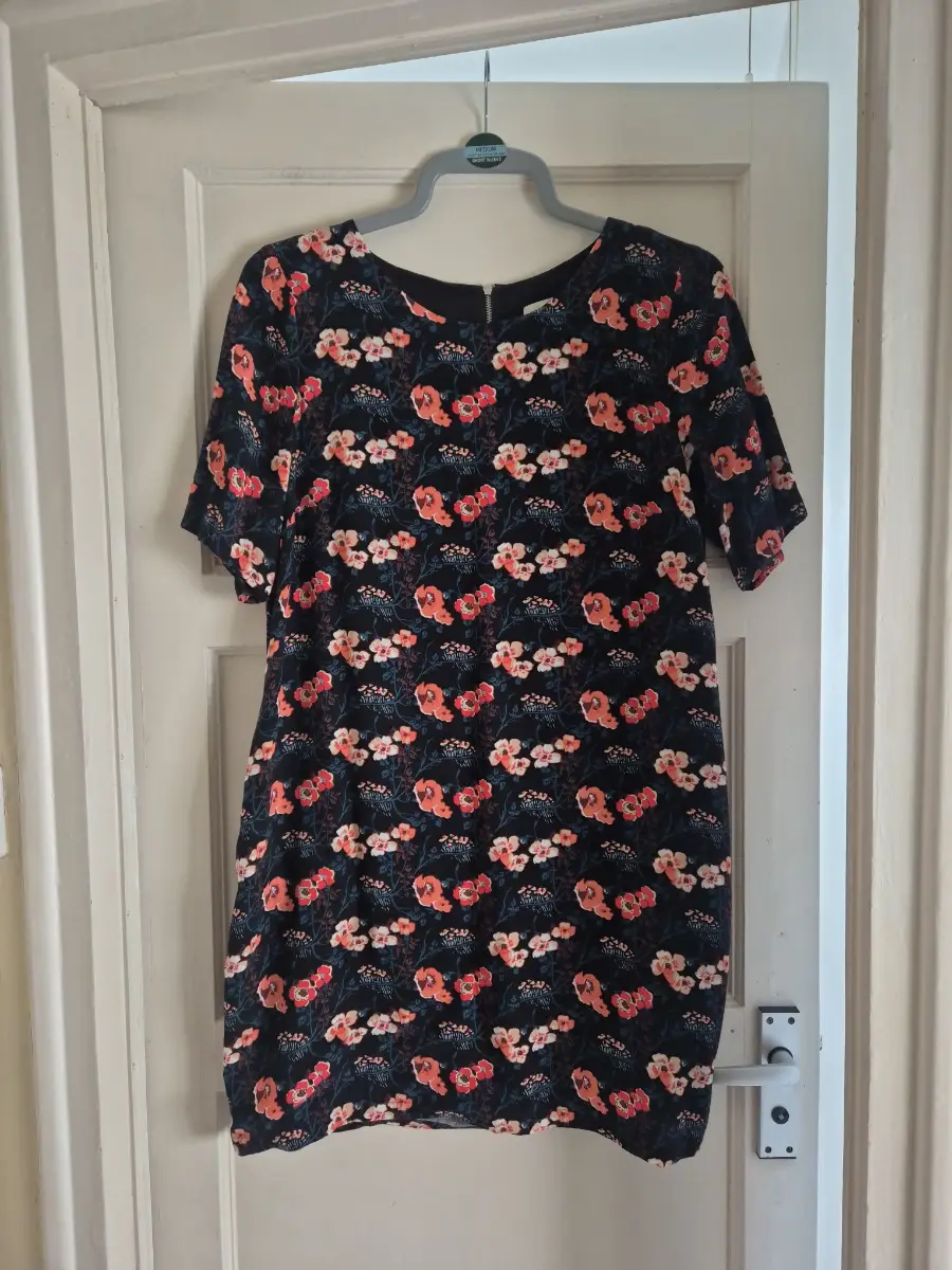 Monsoon Womens floral print tunic dress|Size 14 like new