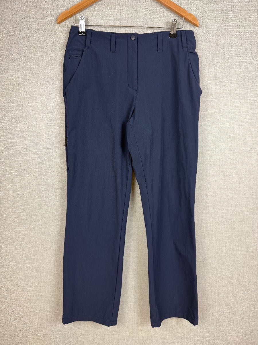 Rohan Navy Lightweight Walking Hiking Trousers UK 10S Outdoor Travel Pants