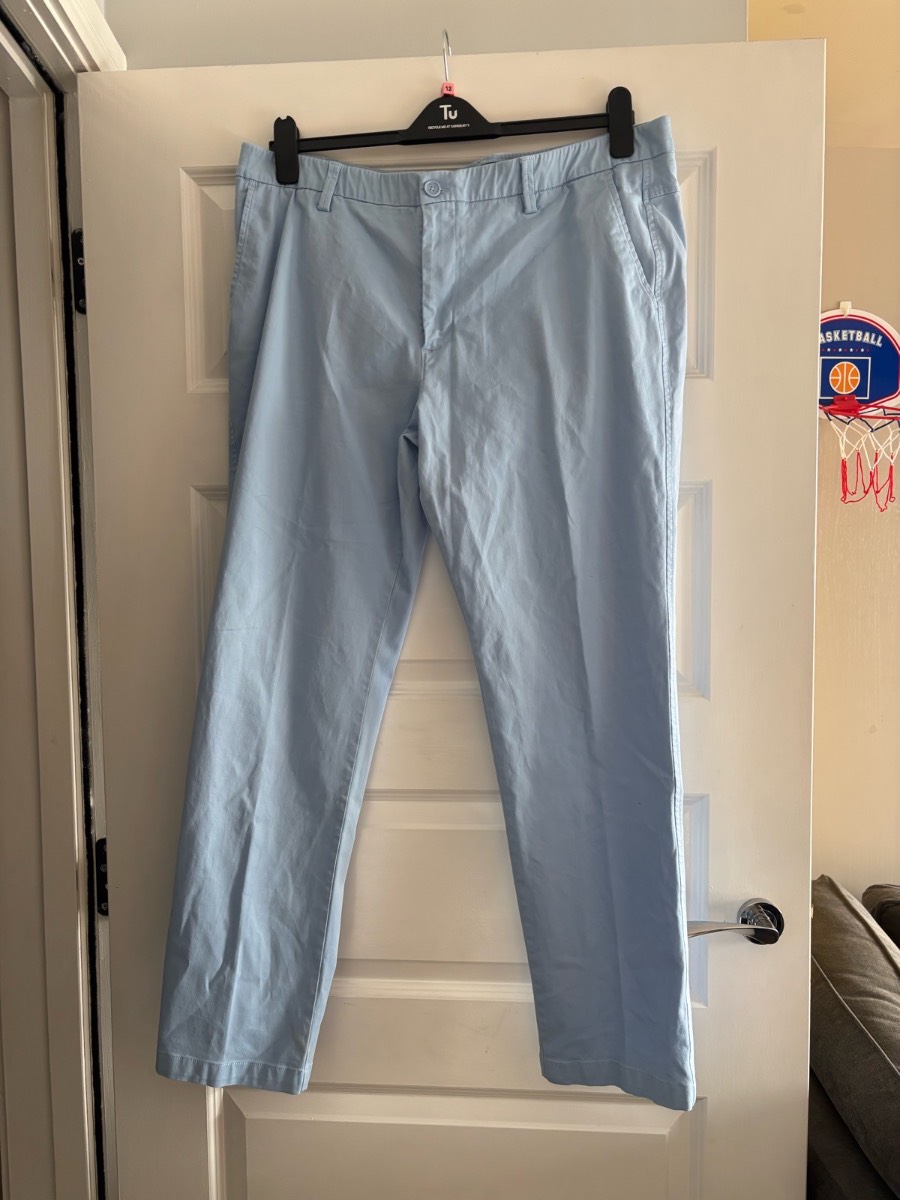 Under Armour Men’s Golf Trousers – Light Blue – W40 L32