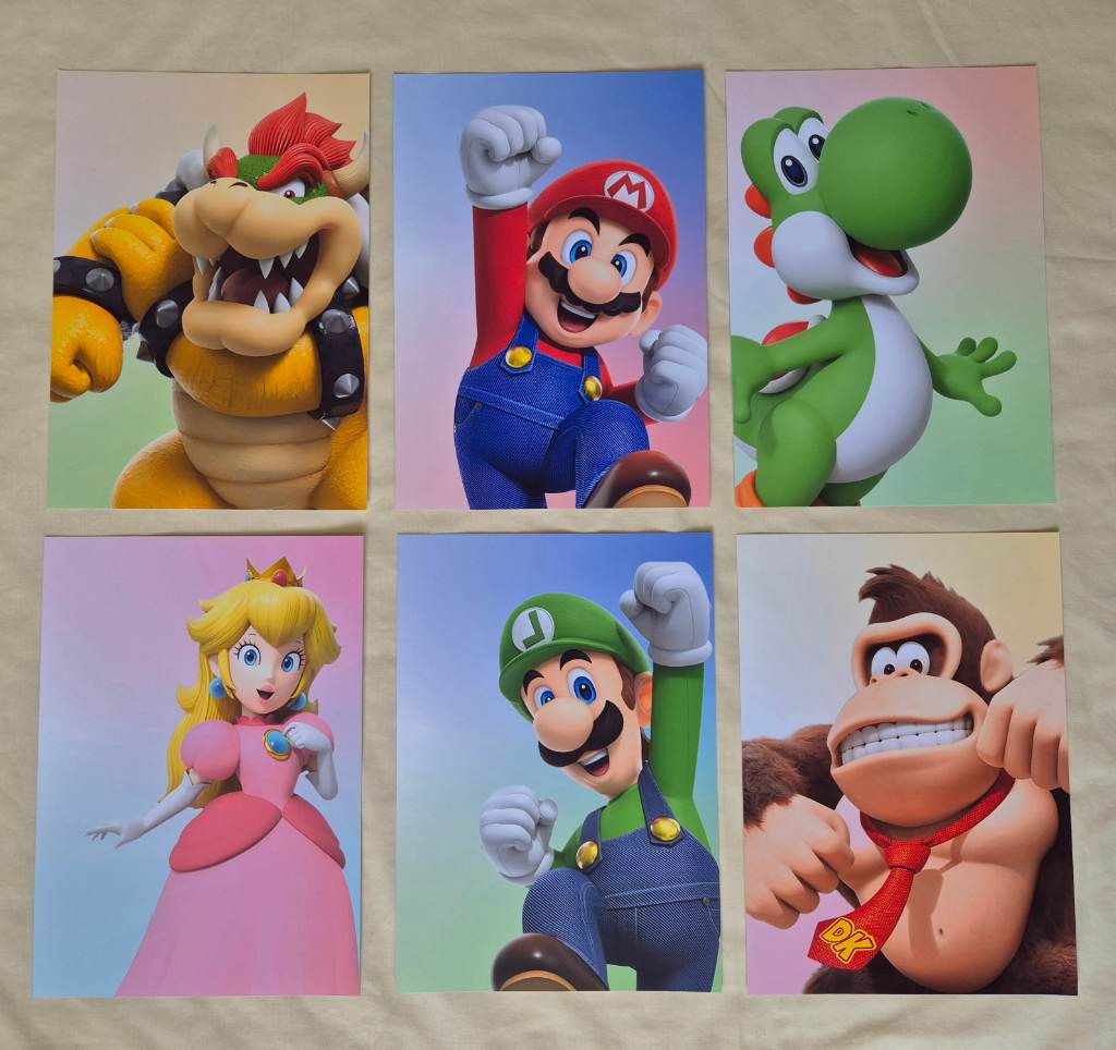 Super Mario – Set of 6 Prints