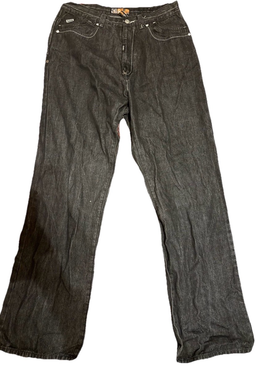 Vintage Akademilks Mens Jeans Loose Fit Size 34 In Used Good Condition