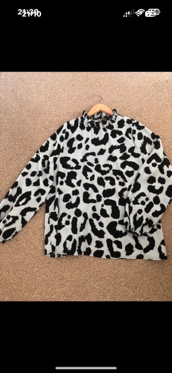 Ladies animal print top