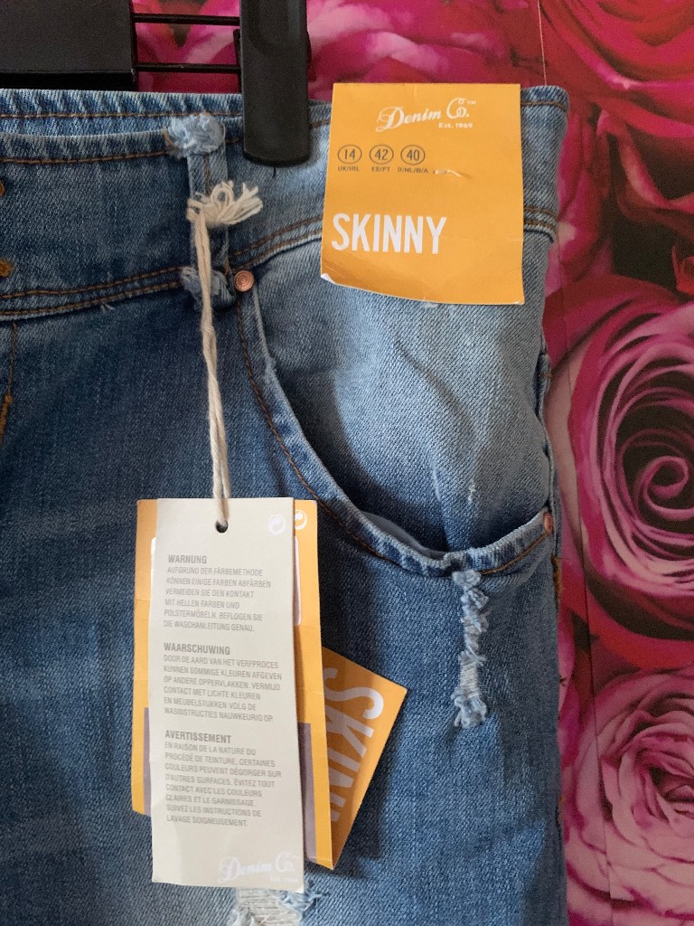 Primark ladies Size 14 skinny jeans