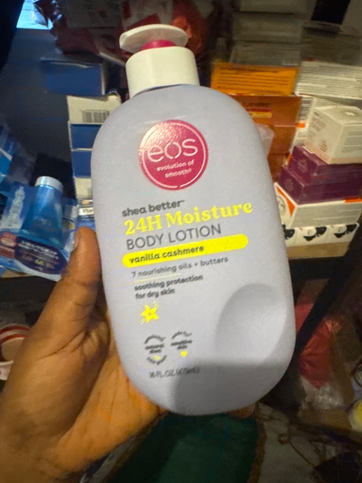 Eos lotion vanilla cashmere