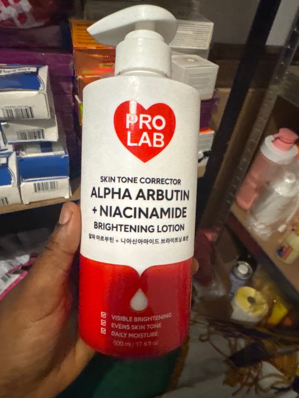 Prolab alpha arbutin and niacinamide