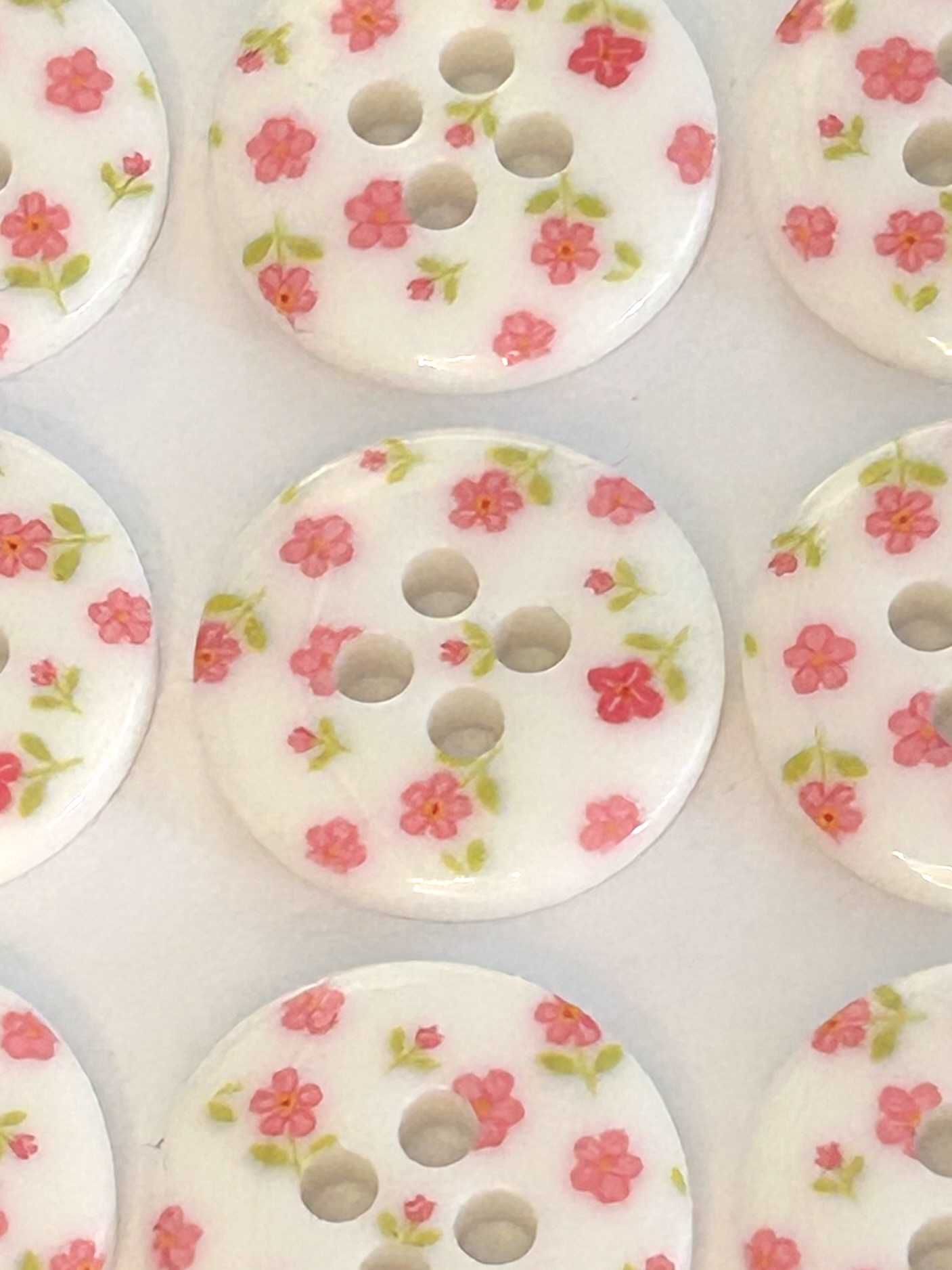 Retro Flower Buttons, 14mm Buttons, Cardigan Buttons, Blouse Buttons, Shirt Buttons, Small Buttons