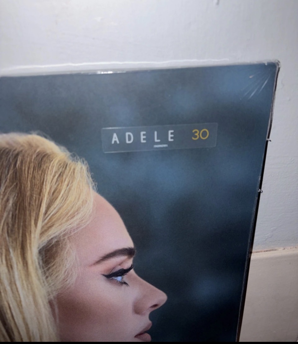 New Adele 30 white Vinyl  Album