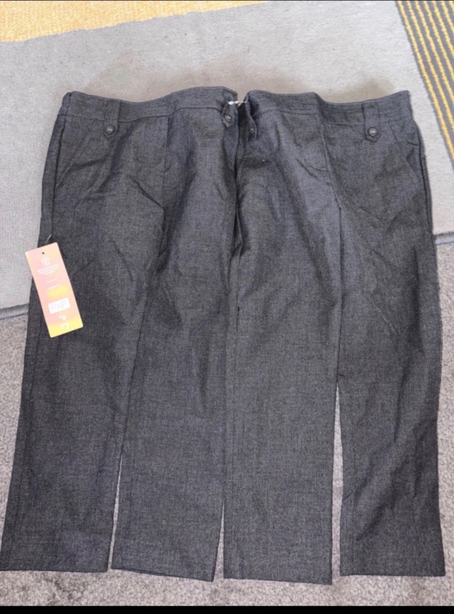 New  kids F&F 2pack School Trousers