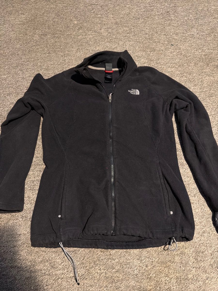 North face full zip fleece- women’s large