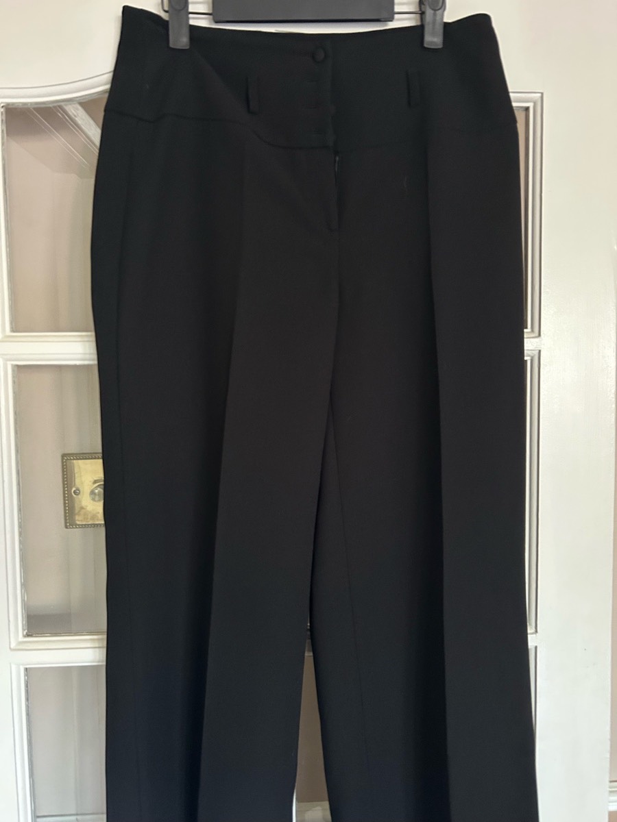 Principles black smart trousers size 10