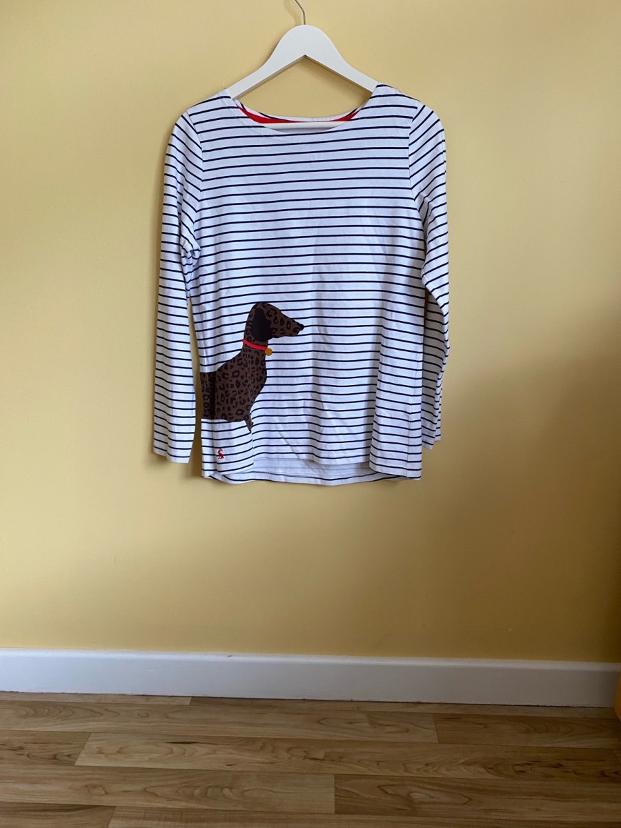 Joules Harbour Dachshund Top - Size 12