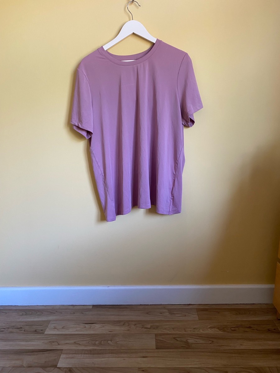 Slazenger Mauve Purple Activewear Sports T-Shirt (Size 16)