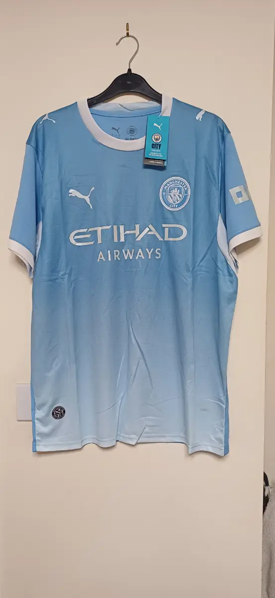 Brand New Man City 2026/27 Home Shirt - Size Medium
