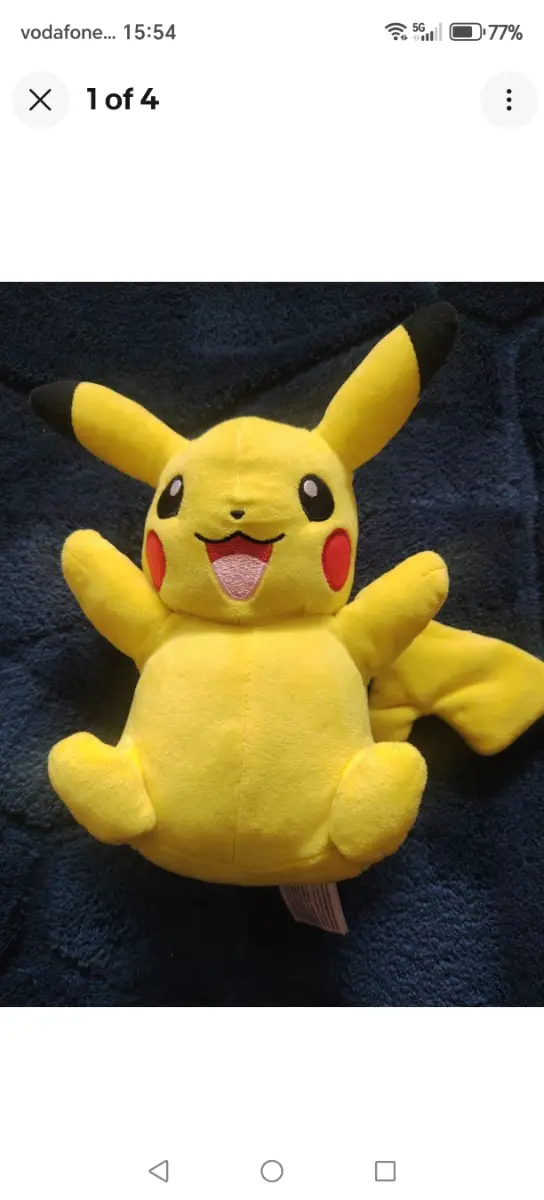 Pokémon bundle Pikachu plushy and matching backpack