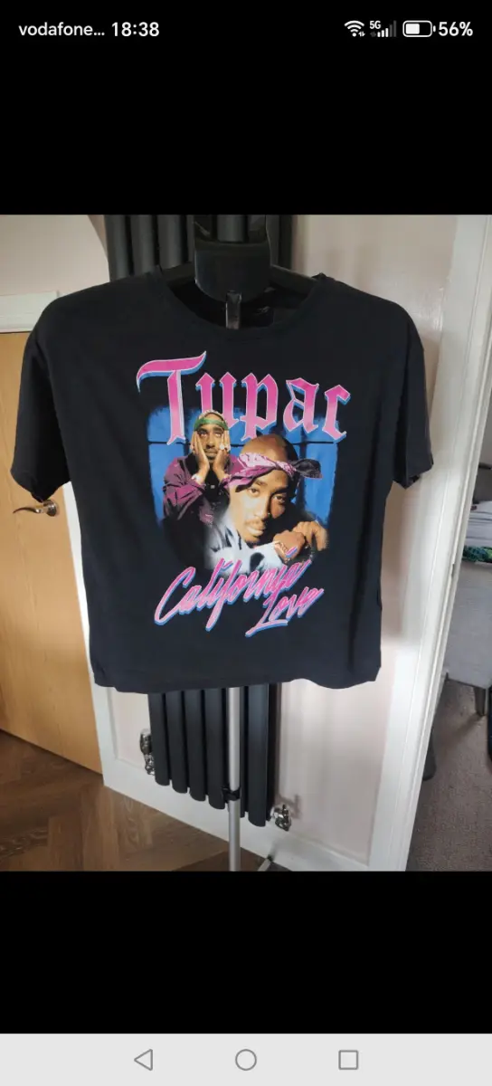 Tupac Zara collaboration tshirt