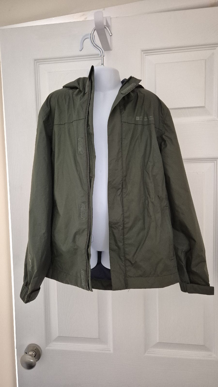 Mountain Warehouse Green Waterproof Jacket. Age 9 - 10