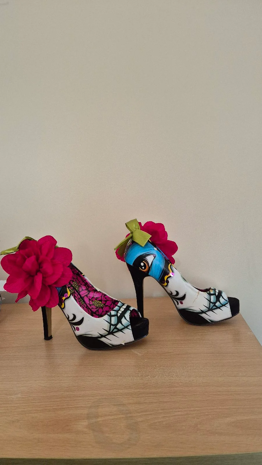 Iron Fist Shoes. 4.5" Heels.  Size 4