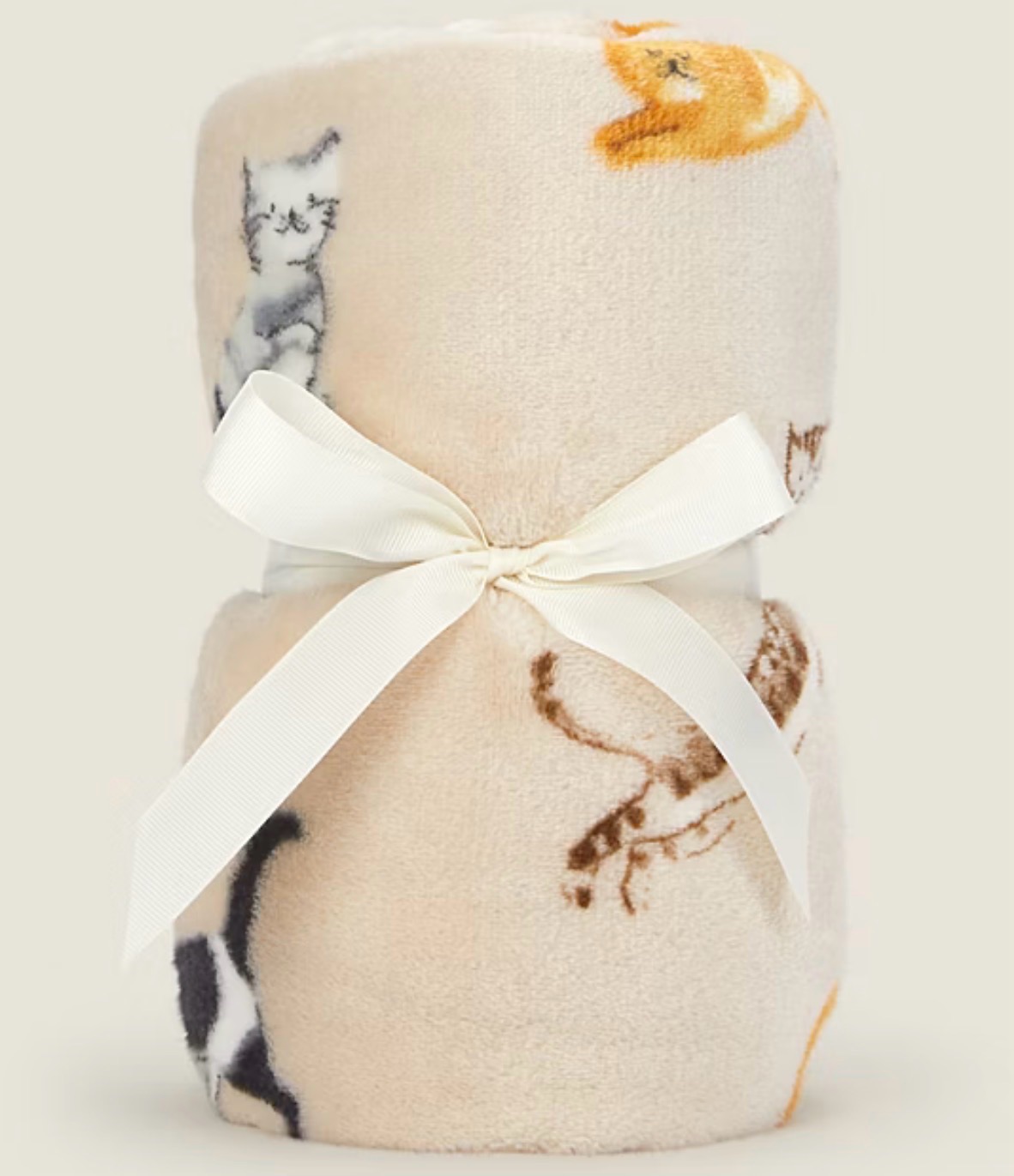 Natural Cat Super Soft Throw - 150cm x 120cm