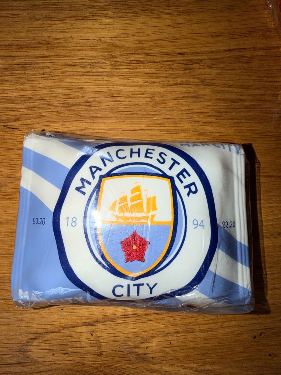 Brand new- Manchester City squishy fidget toy