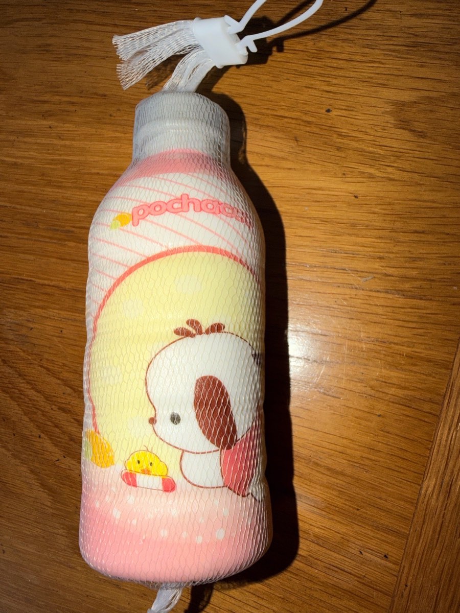 Brand new- pochacco slow rise squishy milk bottle fidget toy