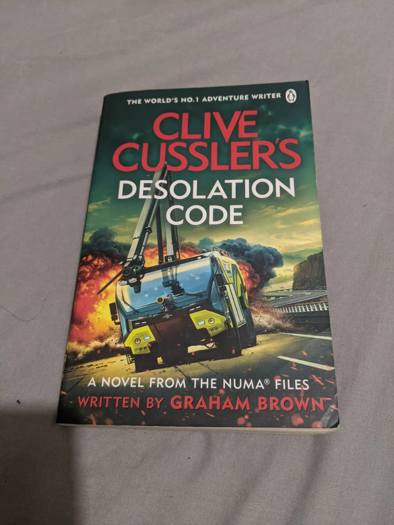 Clive cusslers desolation code by Graham brown