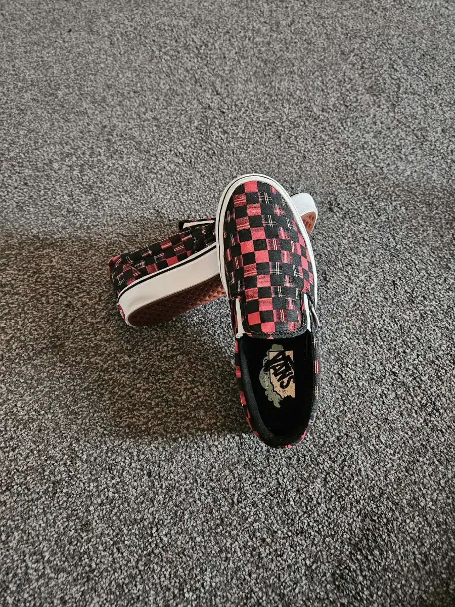 Womens Van Canvas Slip On Shoes