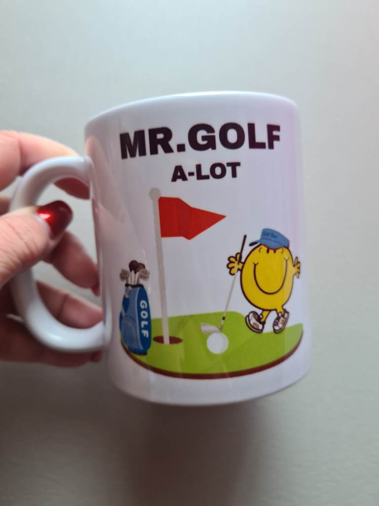 Mr men inspired mug