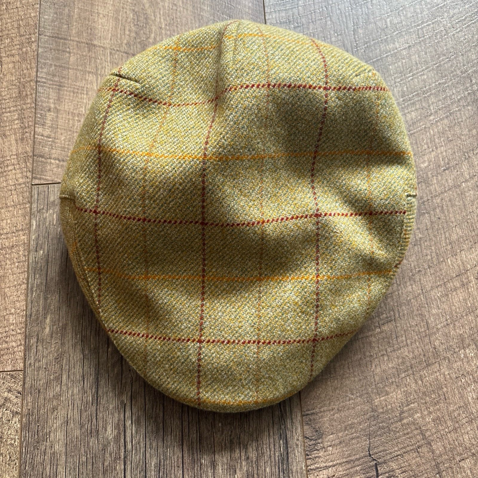 Major 100% British Wool Flat Cap - Derby Tweed Flat Cap - Size XL