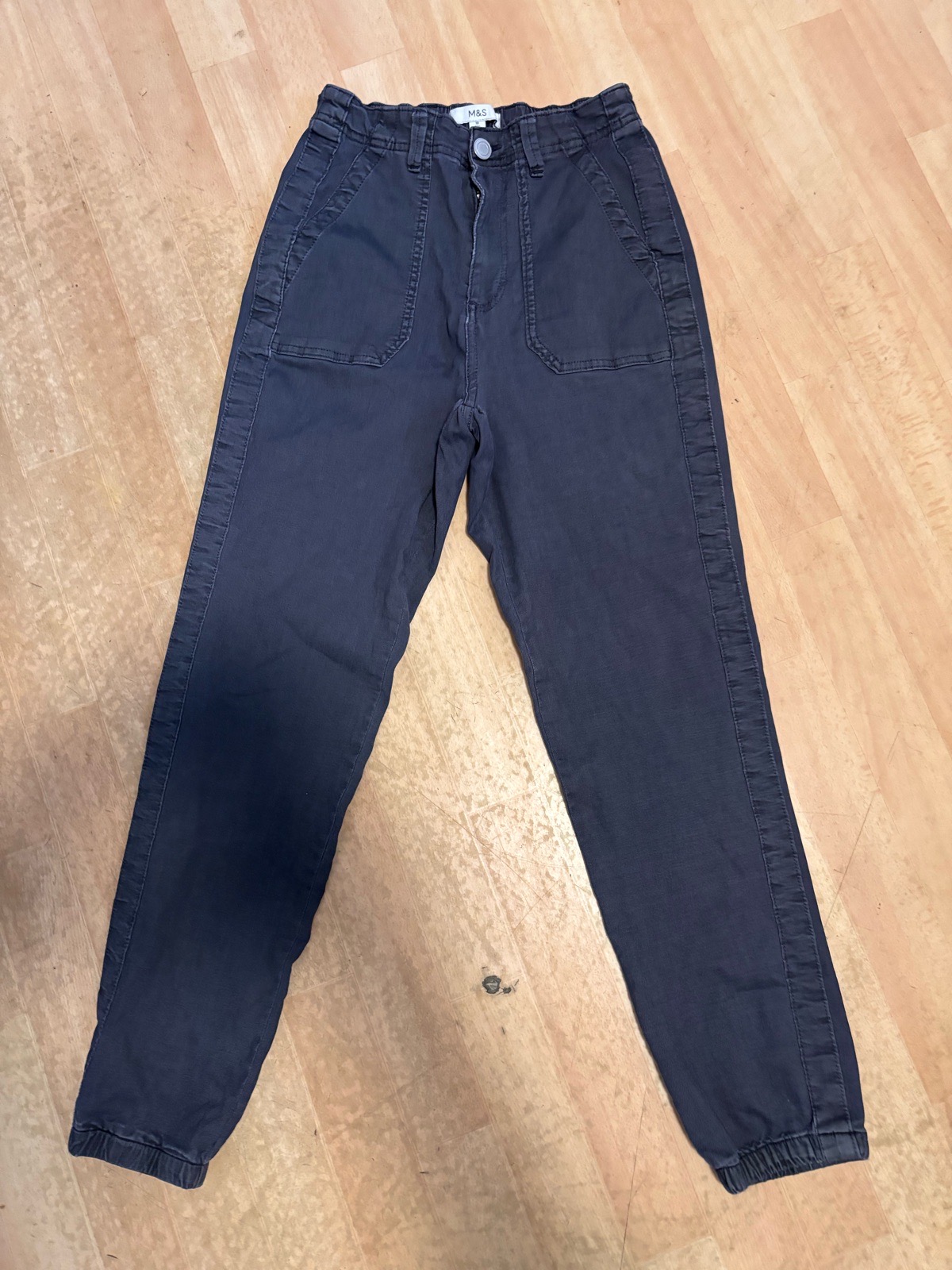 M&S Jeggings - Size 10 Regular Leg Length - Black - Excellent Condition