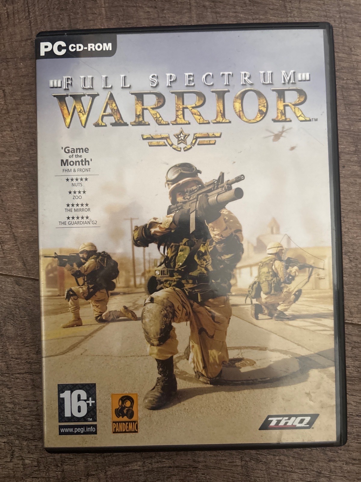 Full Spectrum Warrier PC 3Disc Game