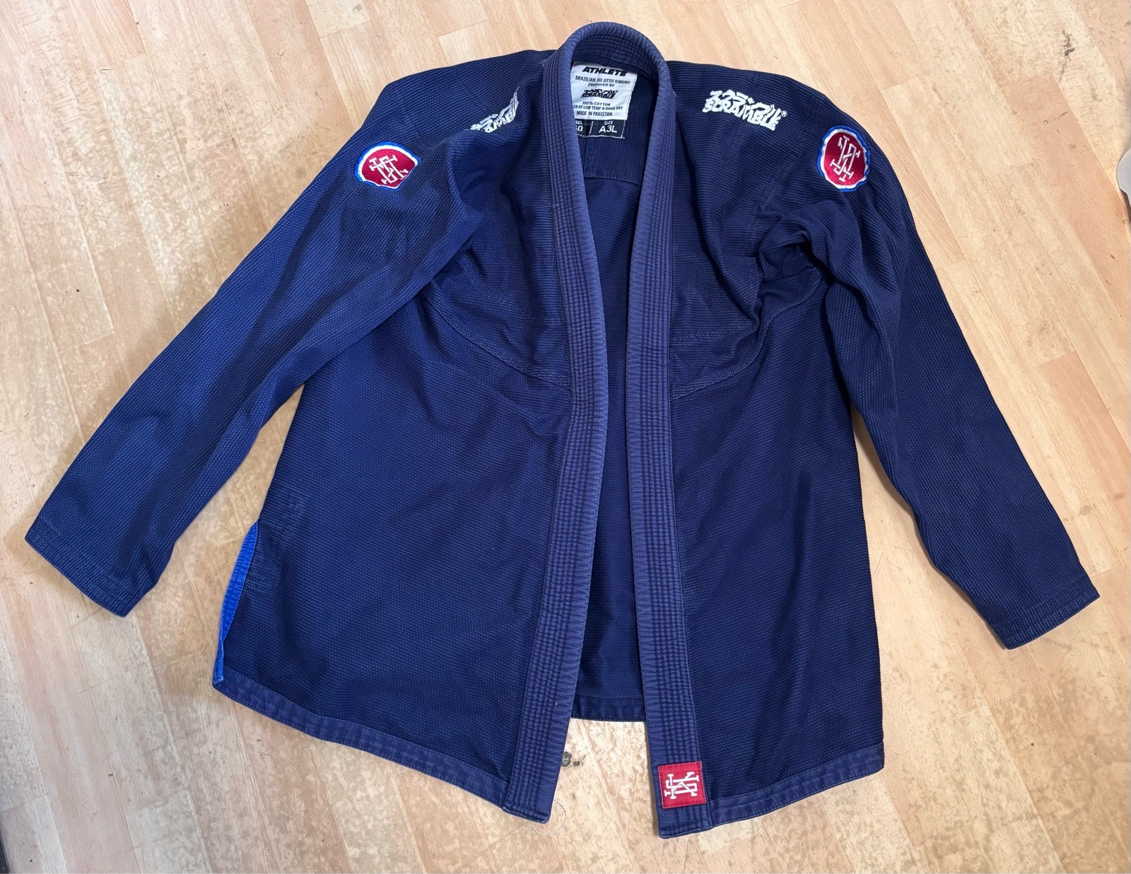 Scramble Athlete BJJ Gi - Jacket Only - Blue - Size A3L - Good Condition