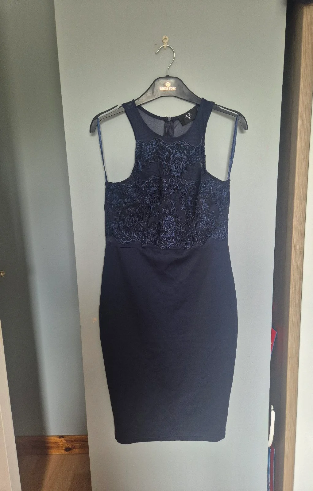 Beautiful Navy Bodycon dress from AX Paris, size 12