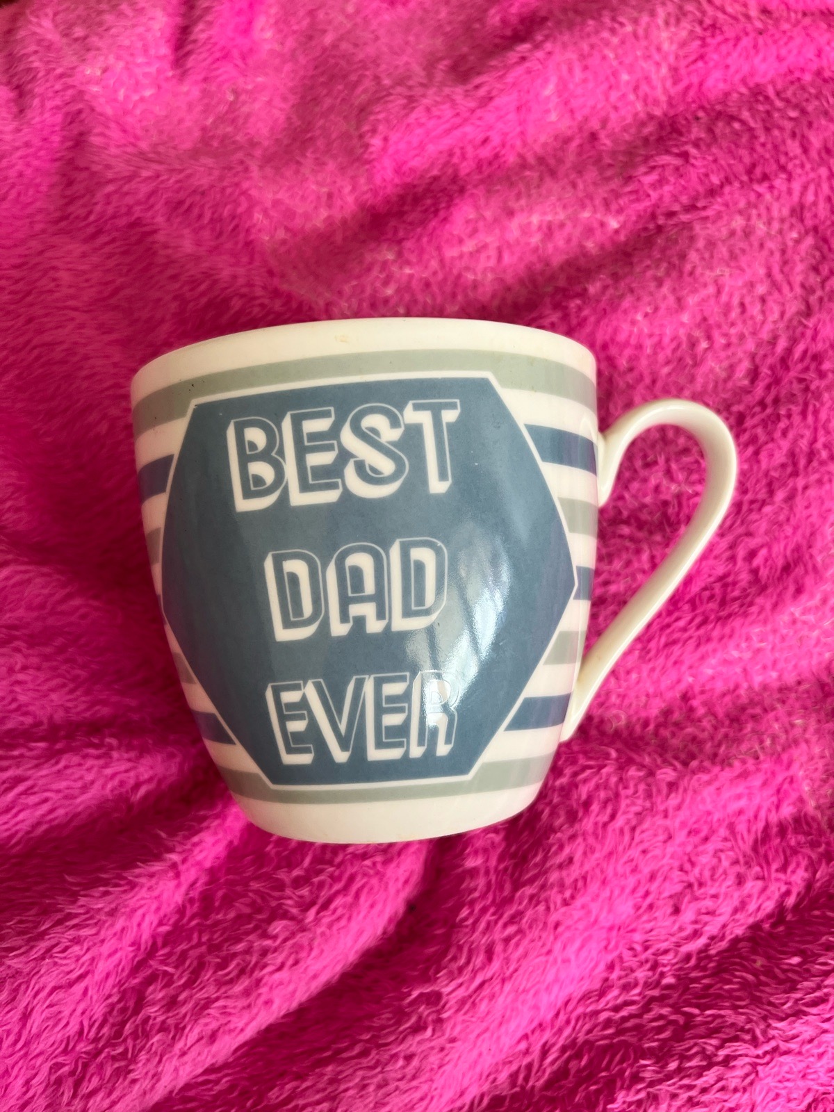 Tesco best dad ever mug coffee cup large