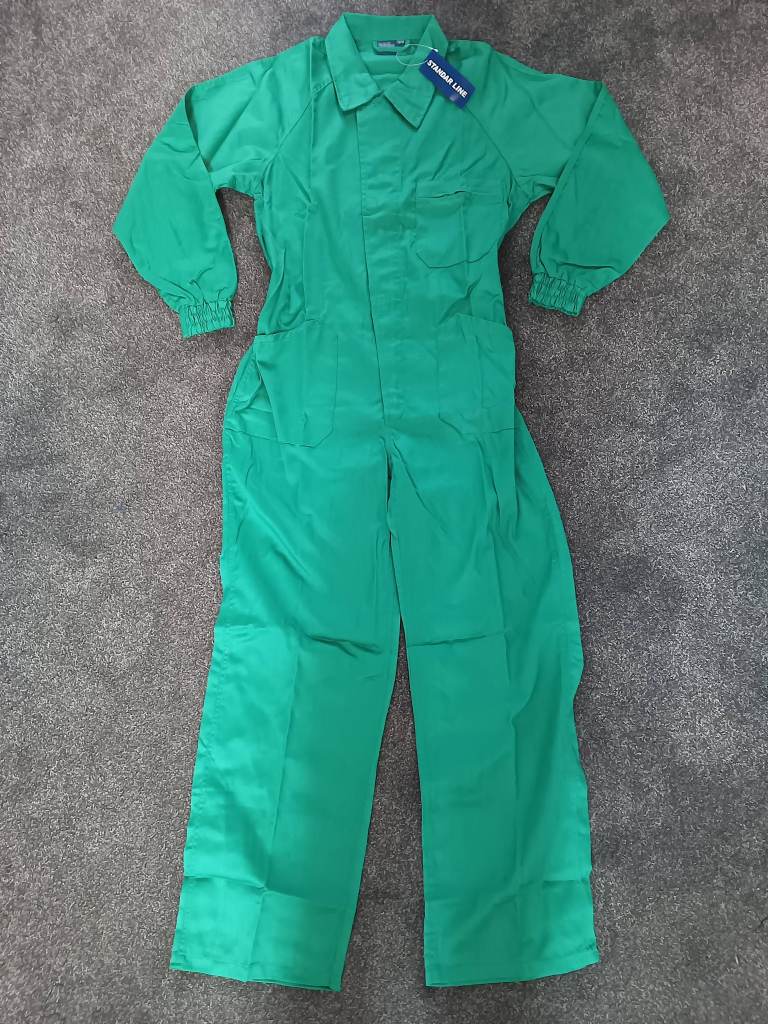 Ladies Green Boilersuit Size UK 10 - 12 Female coverall overall New