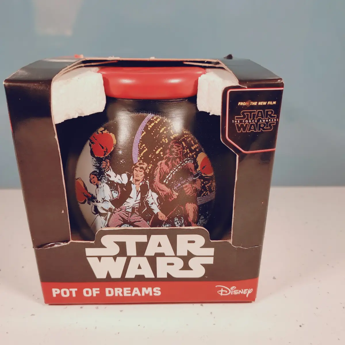 Disney Star Wars Pot of Dreams Collectible BNIB From Star Wars The Force Awakens