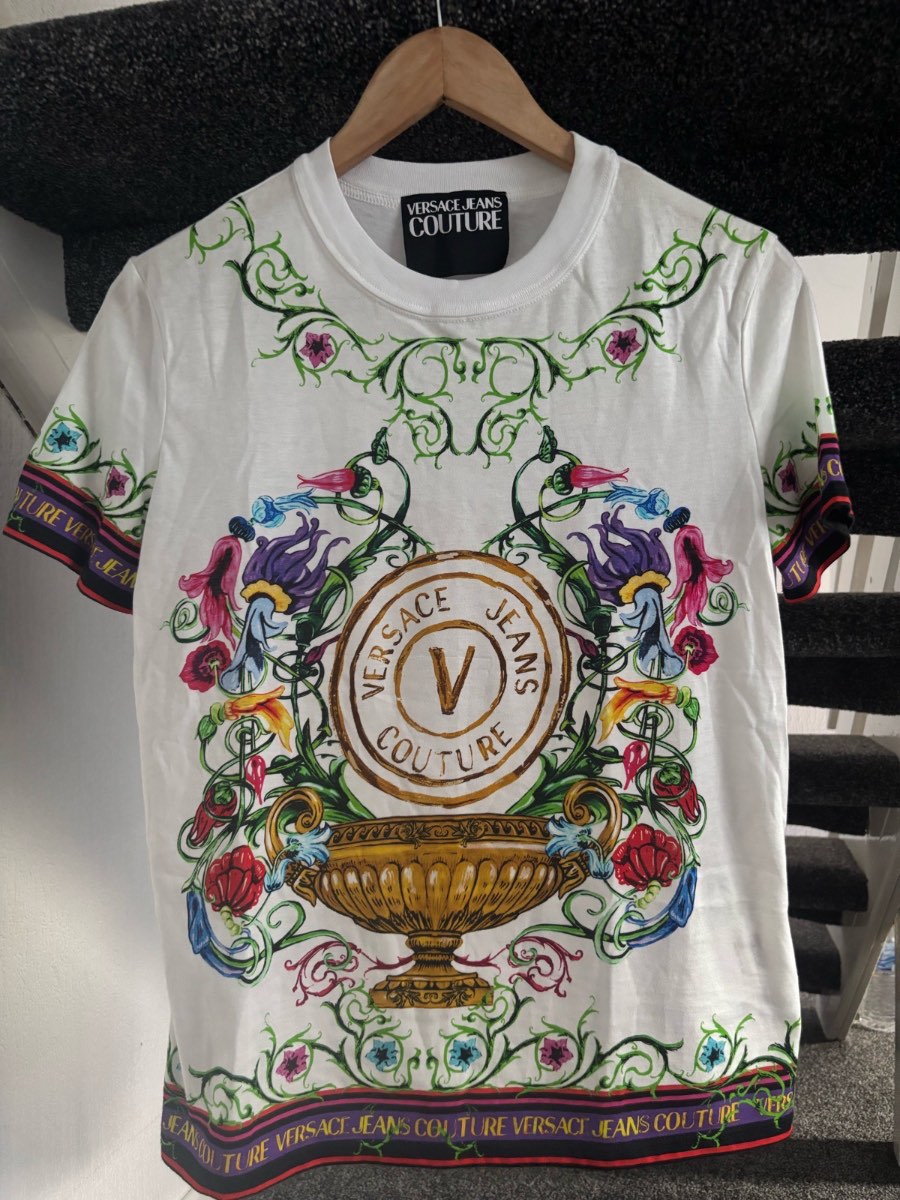 Versace jeans couture white T-shirt