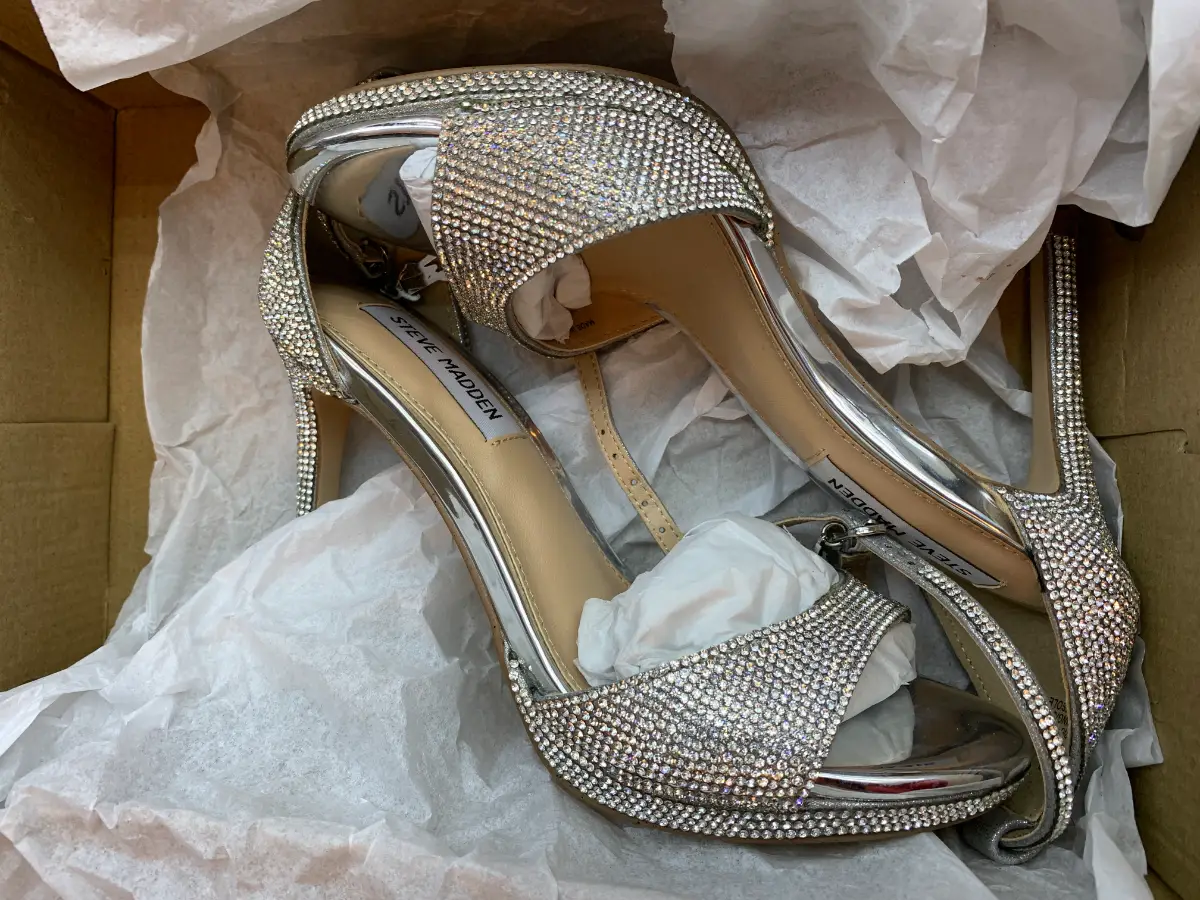 Steve Madden Crystal Sandals