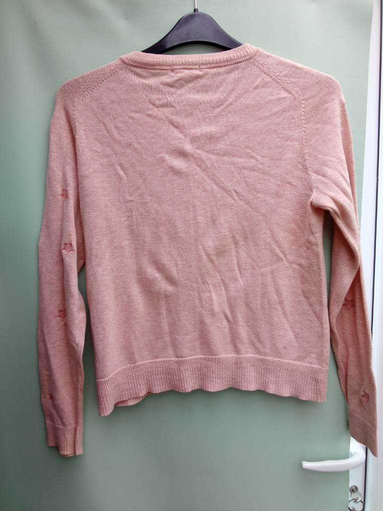 Whits stuff pink cardigan size 10