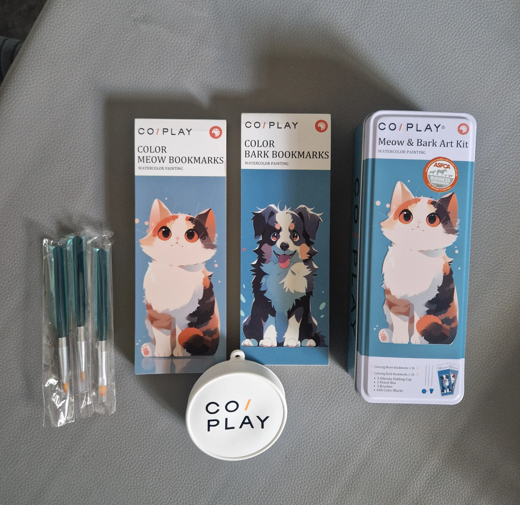 COlplay Meow & Bark Watercolor Art Kit