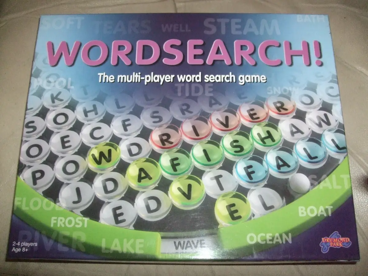 Wordsearch The Multi-Player Word Search Board Game